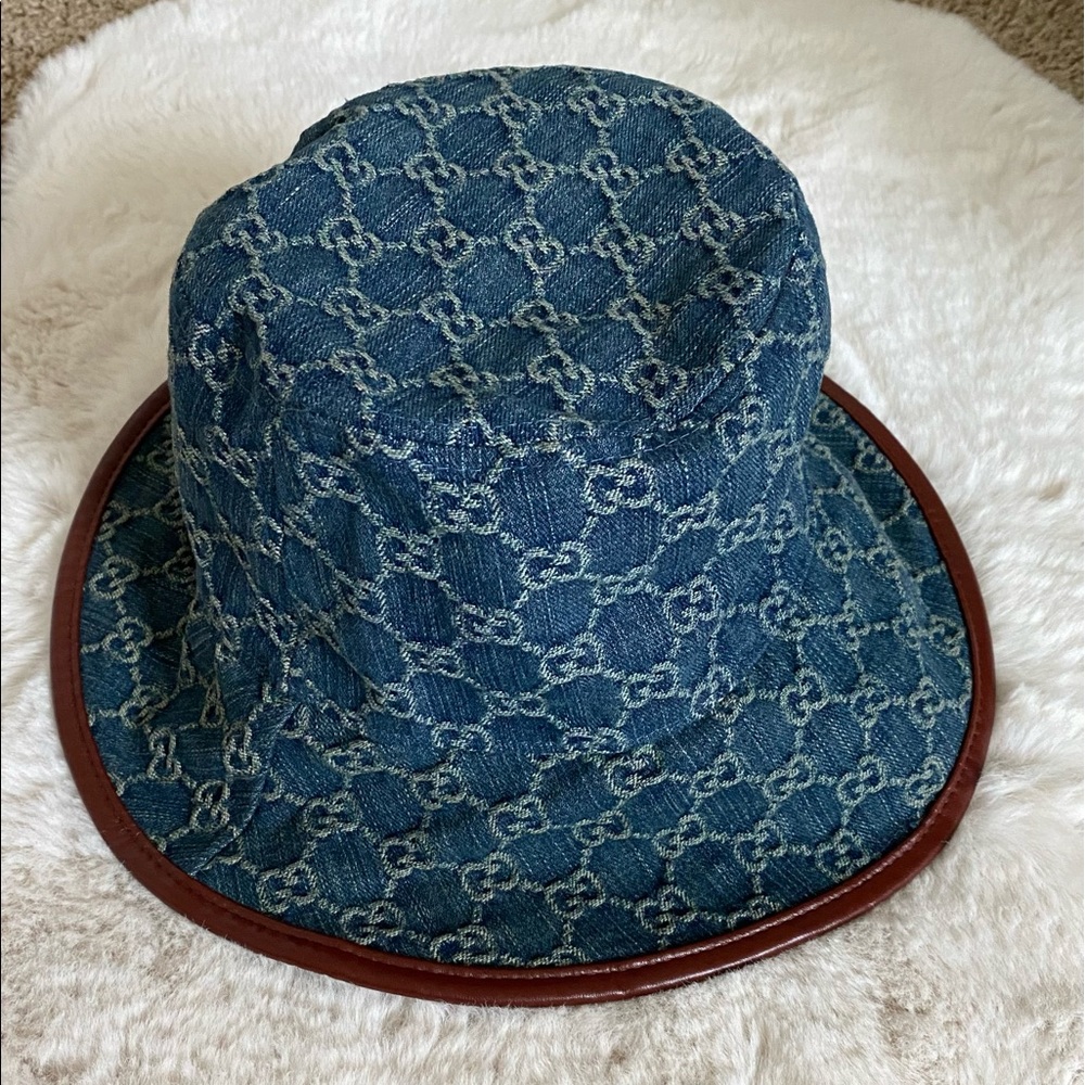 Denim GG Bucket Hat